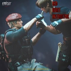 In Stock Patriot Studio 1/12 Resident Zombie Evil Crisis Jack Krauser 6″ Figure