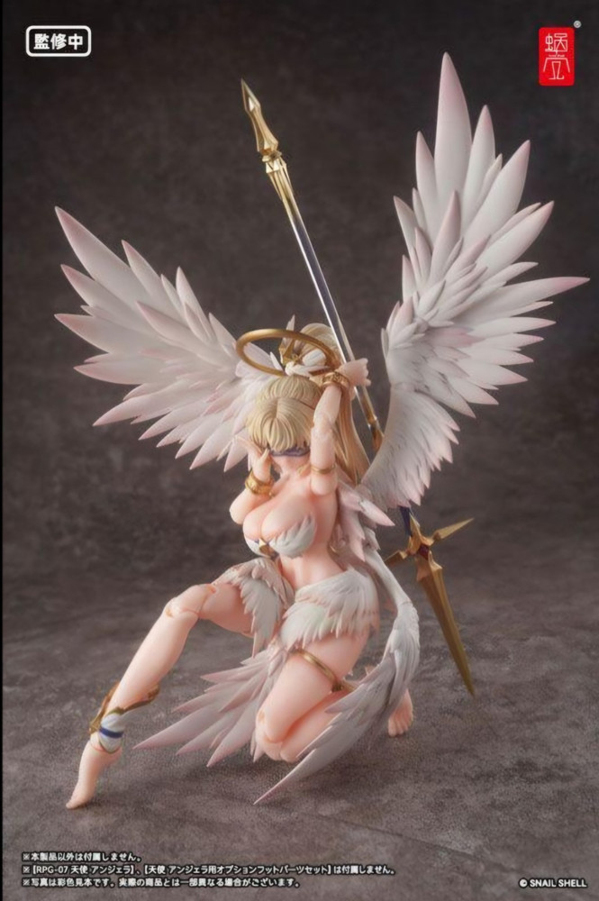 Snail Shell RPG-07 Angel Angela 1/12 Figure Silicone Body Wings Feet Set