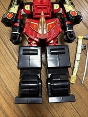 1994 Mighty Morphin Power Rangers Deluxe Thunder Megazord Incomplete