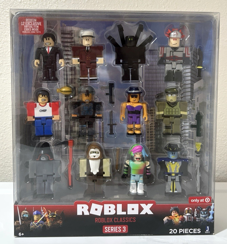 ROBLOX Classics Collection Series 3 Figures 20 Pieces TARGET Exclusive NO CODES*