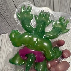 Heroes of Goo Jit Zu Ultra Rare HYDRA Moose Figure Green Three Heads No Package