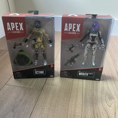 Apex Legends – RARE! Wraith Voidwalker 6-Inch Collectible Action Figure + Octane