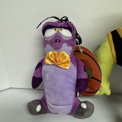 Space Jam 30th Anniversary Set Of 3 6-8 Inch Plush Bag Clips NEW
