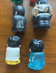 Ooshies DC Comic Super Hero Pencil Toppers Lot Of 6 – Batman – Superman – Bane