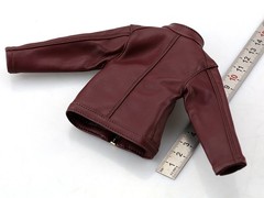 1/6 Short Coat Casual Leather Jacket Fit 12” Action Figure