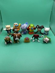 Vintage Bundle Lot Of Toy Figures 11 Pc