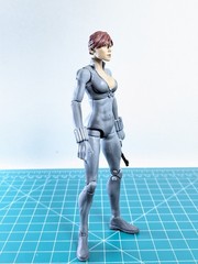 Marvel Legends Black Widow Gray Suit 2010 Winter Soldier 2-pack Toys R Us
