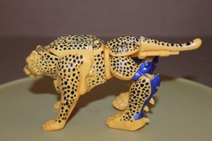 USED / LOOSE / Lot of 2 CHEETOR Transformer Beast Wars BEAST MACHINE and Deluxe