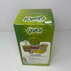 Poppowls Grinch Green Popcorn Kit: Bucket, 2 Bowls, Popcorn + Seasoning