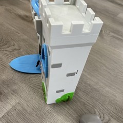 Peppa Pig Little Places Castle Fort George Set Knight Dragon 99% Complete READ D