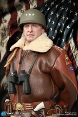 DID A80164+E60071 WWII US Army General George Patton & Accessory Kit 1/6 Model