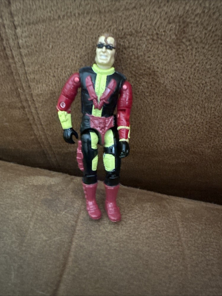 GI Joe Gristle v1 1992 3.75″ Action Figure Indonesia Original RARE Ponytail