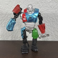 Real Steel Movie Metro 5″ Action Figure Boxing Robot Posable Plastic 2011 Toy