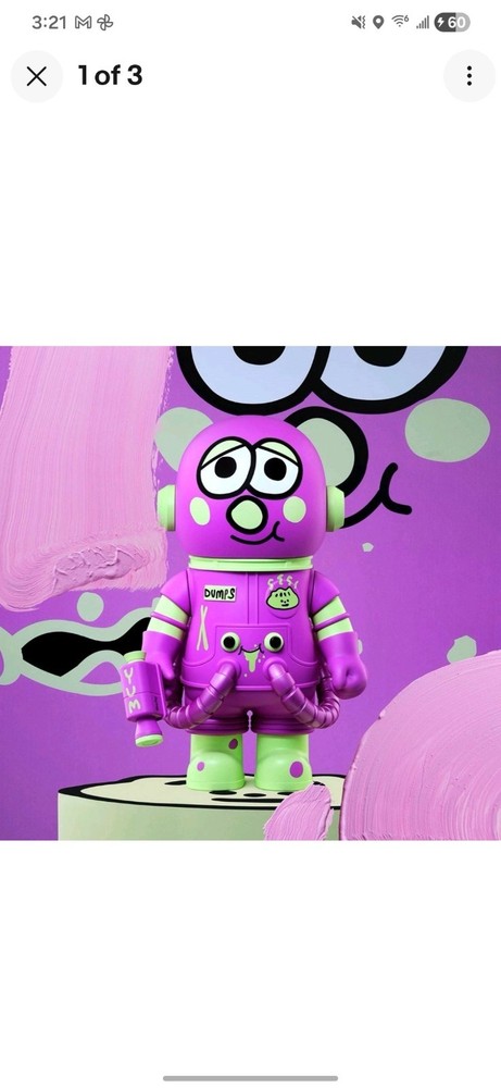 Pop Mart Mega Space Molly 400 Jon Burgerman Space Cadets Series DUMPS Confirmed