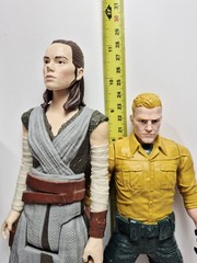 Star Wars Jedi Poe Dameron & Rey Action Figure 11” Captain America, GI. Joe Lot