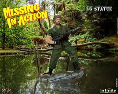 Sideshow Missing In Action Chuck Norris Colonel J. Braddock 1/6 Infinite Statue
