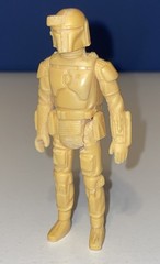 Custom Vintage STAR WARS L-Slot Rocket Firing Boba Fett Replica 3.75″ Figure Tan