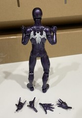 Marvel Legends 6″ Ultimate Black Costume Spider-Man Amazon Exclusive 5 Pack New