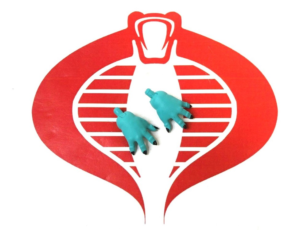 Plunderlings Action Figure Body Part Captain Ash Hands Lone Coconut