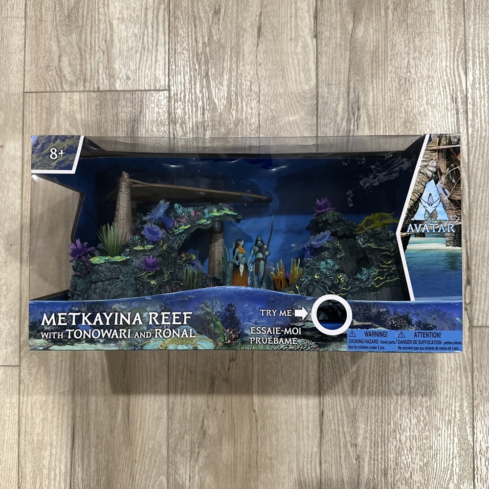 McFarlane Toys Avatar Metkayina Reef with Tonowari & Ronal New & Sealed