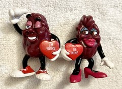California Raisins PVC Figures Lot of 4 Vintage 1987 CALRAB