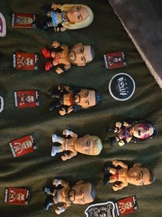 Wwe Zuru Ballers Lot Of 7! Cm Punk, Gunther, Rhea Ripley, Cody Rhodes, Roman +