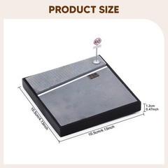 1/64 Model Car Display Base Background Model Train Scenery Parking Lot Scene
