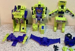 1985 Hasbro Transformers G1 Constructicons Combiners Devastator Near Complete