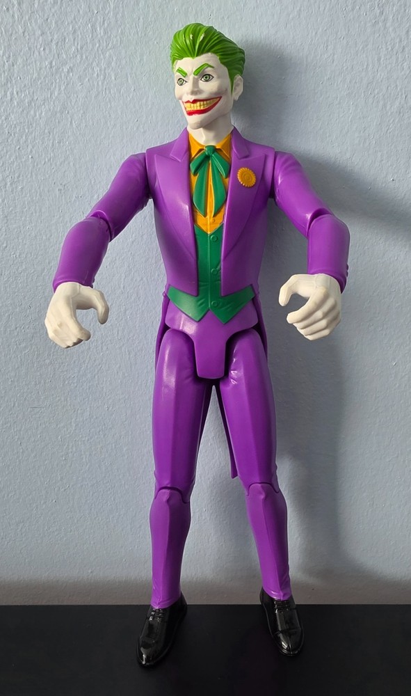 Joker Action Figure 11” DC Comics SML 67800 Purple Suit – Vintage Style