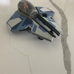 Aalya Secura’s Jedi Starfighter 2007 STAR WARS 30th Anniversary Incomplete