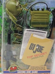 Hasbro 1999 G.I. Joe – Saving Khe Sanh Top Secret Orders Accessories Set NEW