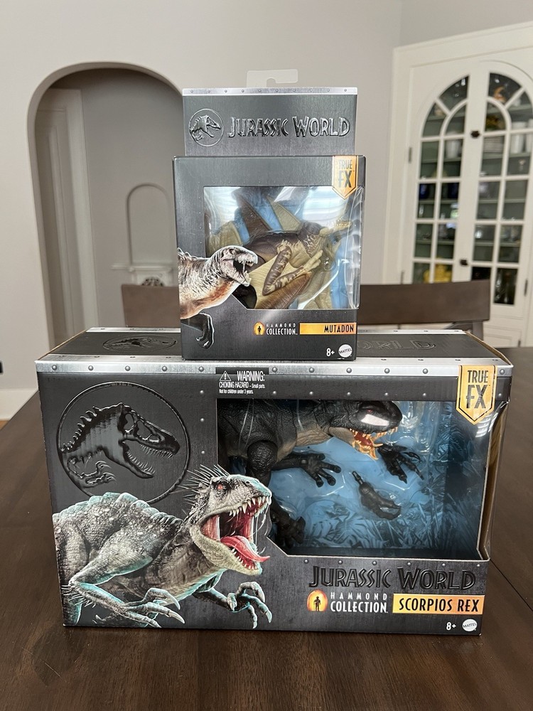 2026 Jurassic World Hammond Collection Scorpios Rex & Mutadon New Ships Now