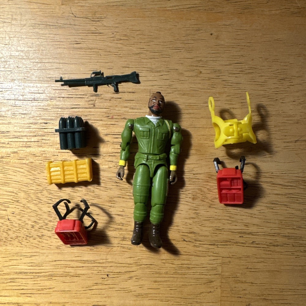 1983 Galoob The A-Team “B.A Baracus” Complete With Extra Accessories NM-B