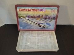 United Air Lines DC-3 1/144 MINICRAFT Plane Model Kit MIB NEW Unbuilt