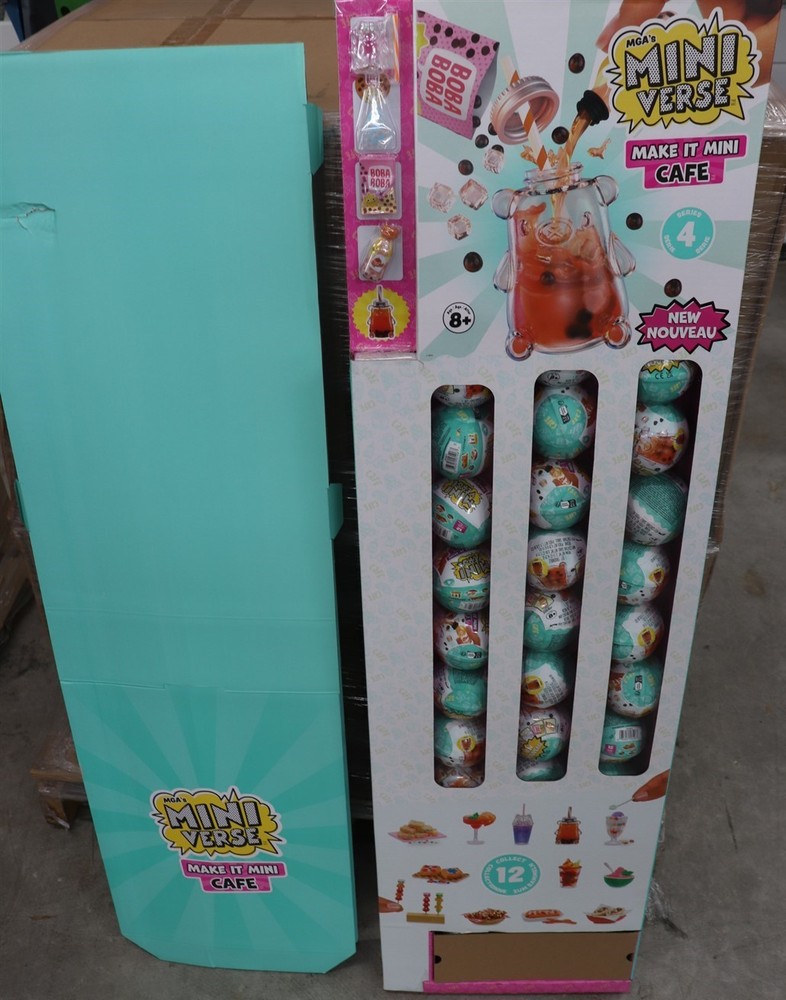Case of 42 MGA’s Miniverse Make It Mini Cafe Series 4 New in Shipper w/ Display