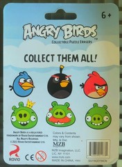 Angry Birds 3-pk Collectible Figures ☆SERIES 2☆ 2011 Rovio RED BIRD & BLUE BIRD