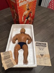 DEADSTOCK 1976 KENNER ORIGINAL STRETCH ARMSTRONG ACTION TOY ~ NEW w/BOX ~ $2,900