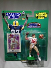 2000 Joe Montana Commemorative Starting Lineup NFL Action Figure (HOF)