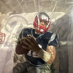 MCFARLANE TOM BRADY Rookie PATRIOTS BLUE JERSEY SNOW BASE Ultra Rare NIB