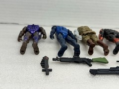Lot Of 5 Final Faction Alpha Team Covert Ops Torn Action Figures 4″ Greenbrier