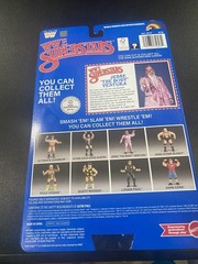 WWE Superstars LJN Jesse Ventura Exclusive Blue Card Retro SERIES 2 In Hand