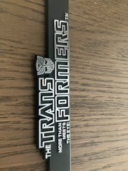 Transformers Officially Licensed Car Tag License Plate Plastic Frames 2011 Used