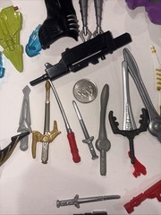 Power Rangers Parts And Weapons Lot And Others 90s Toys Parts