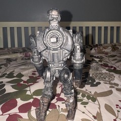 2011 Real Steel Jakks Pacific ATOM 7.5″ Punching Action Figure Loose RARE HTF