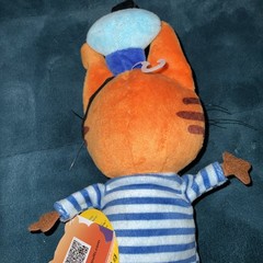 Kid-e-Cats Russian Cartoon Tri Kota 8” Plush Toy Nickelodeon Series Rare
