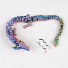 3D Printed Chinese Dragon Full Body Joints That Can Move Home Furnishings AE