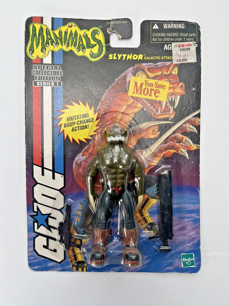 Hasbro GI Joe Manimals – Slythor Series 1 Special Collector’s Edition | SEALED