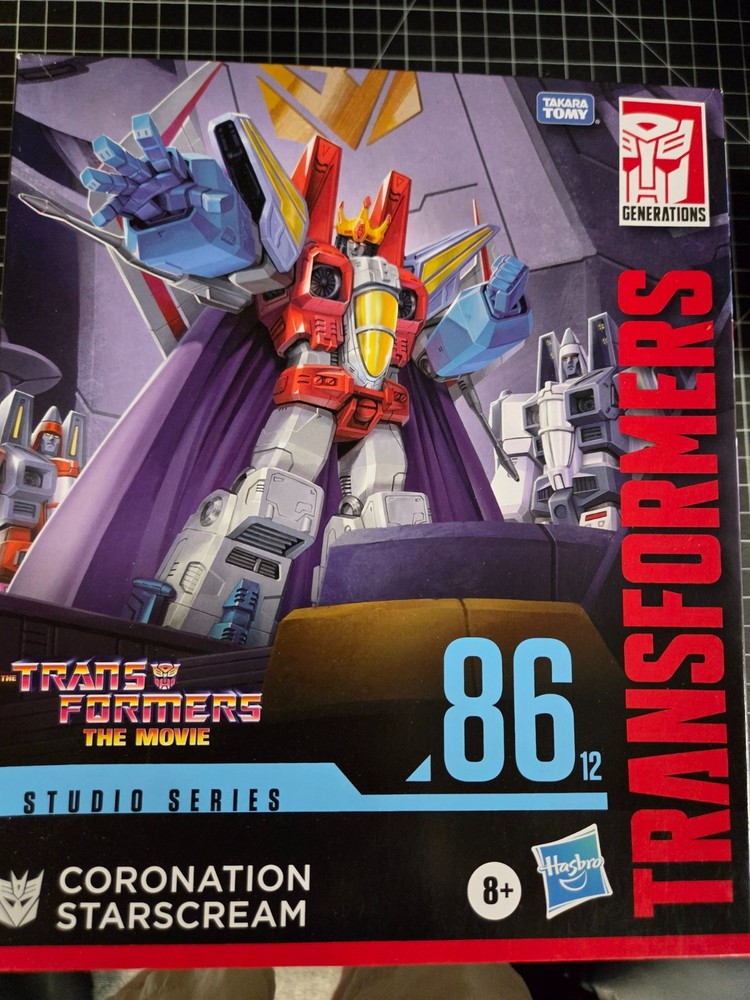 Transformers Studio Series 86 Coronation Starscream Leader class