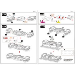 United States – U.S. Capitol Building 3D Figure Model Kit (Steel, Hard Difficul