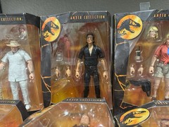 Jurassic Park Amber Collection Figure Lot – Muldoon, Sattler, Arnold, Hammond +